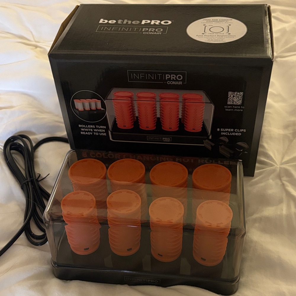 Conair InfinitiPRO Orange Hot Rollers